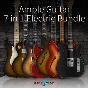 AMPLE GUITAR 7 in 1 ELECTRIC BUNDLE
