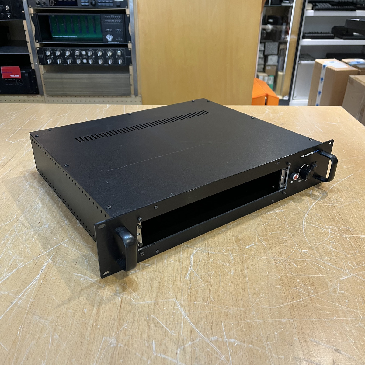 2U NEVE 1081 STYLE 1 CHANNEL RACK