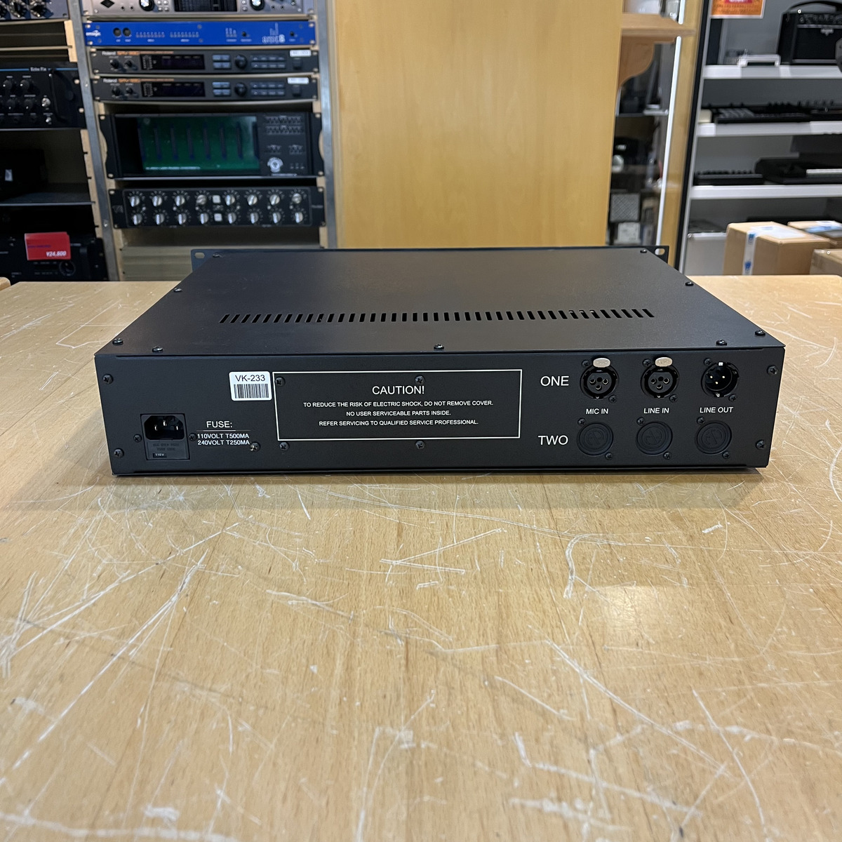 2U NEVE 1081 STYLE 1 CHANNEL RACK