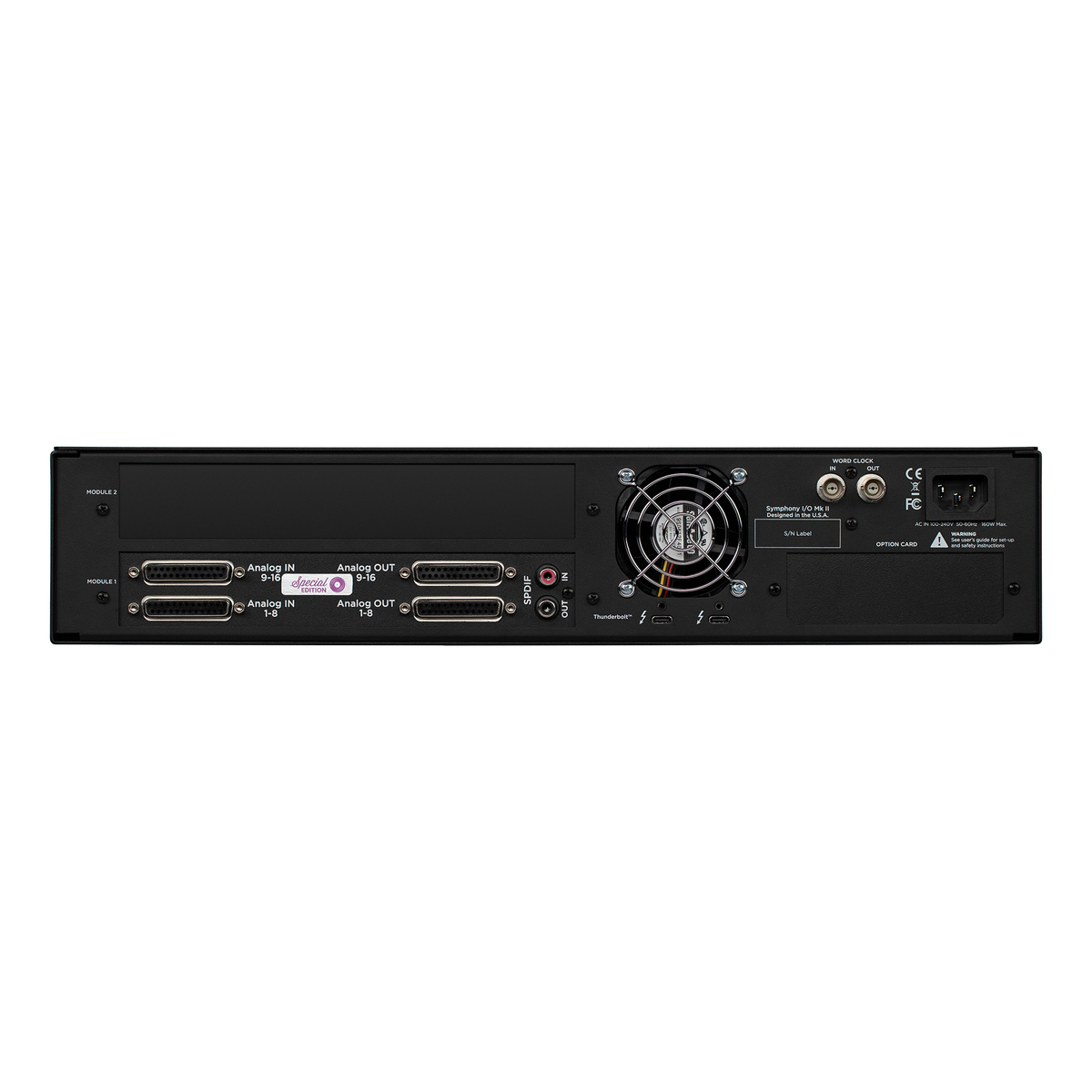 Symphony I/O MKII 40th Anniversary Edition Thunderbolt. 16x16SE