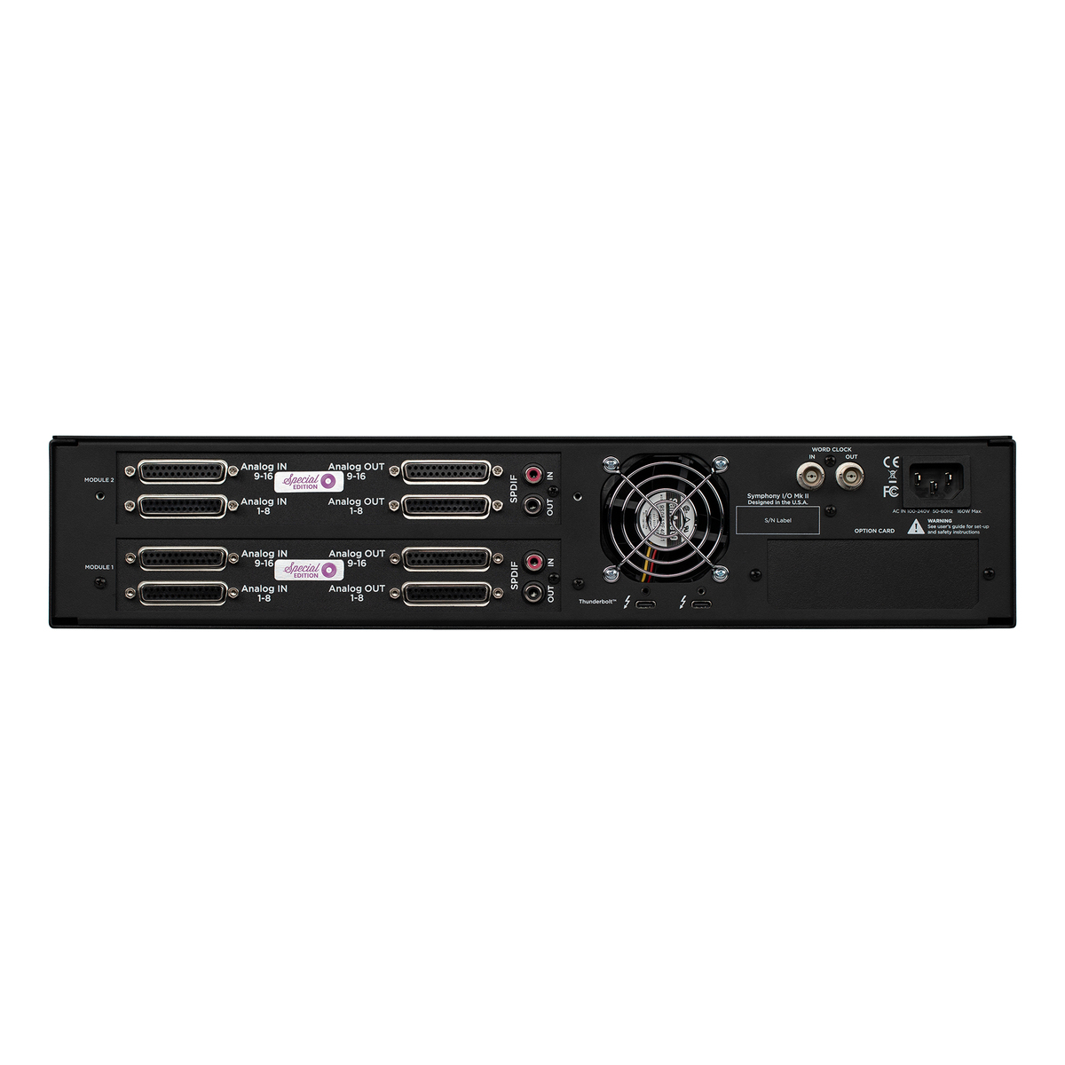 Symphony I/O MKII 40th Anniversary Edition Thunderbolt. 32x32SE