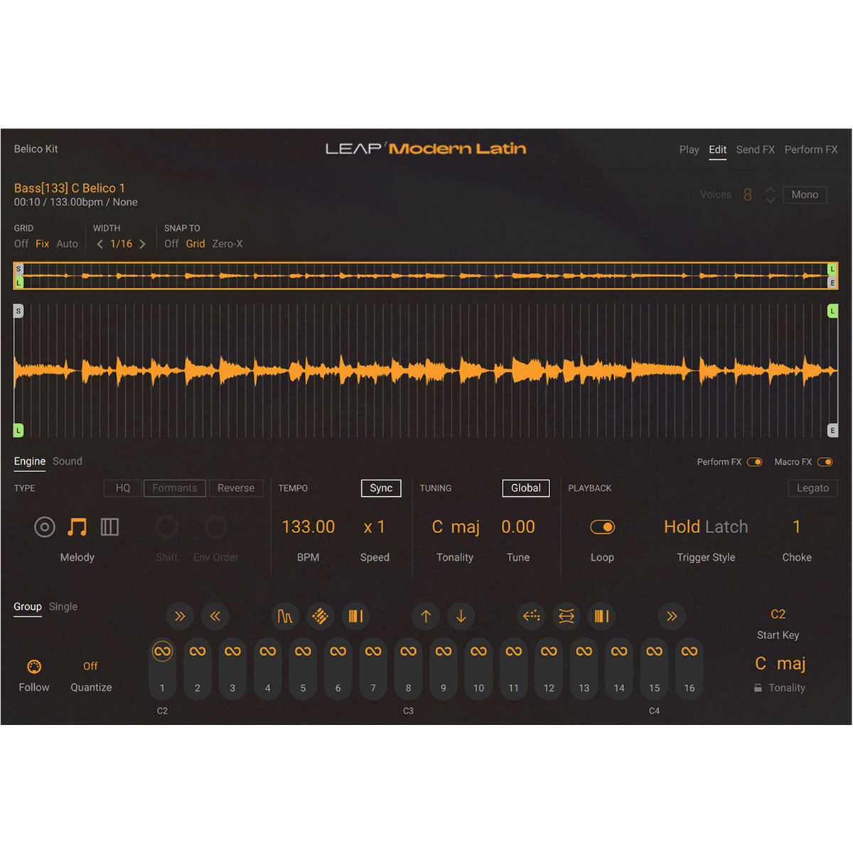 Leap Expansion - Modern Latin