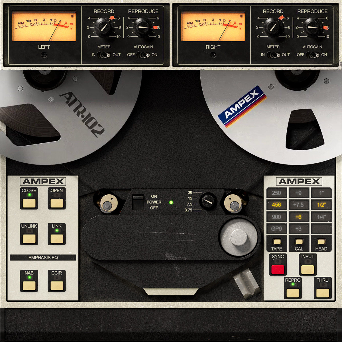 Ampex ATR-102 Mastering Tape Recorder