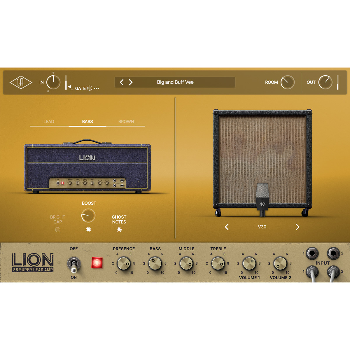UAD Lion '68 Super Lead Amp