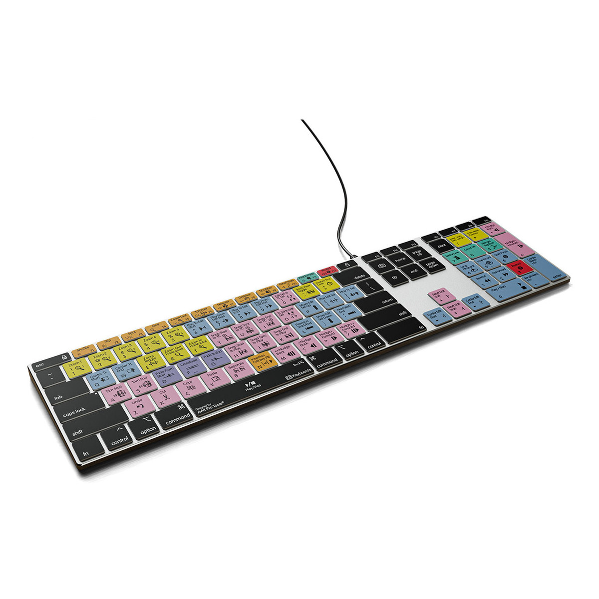 Pro Tools Backlit Pro Aluminum Keyboard（macOS / US）