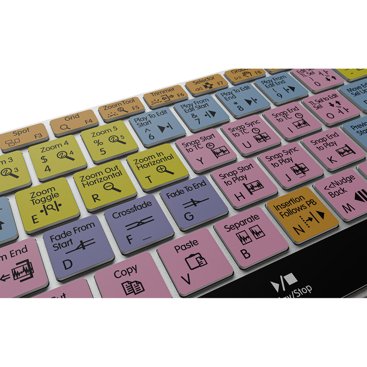 Pro Tools Backlit Pro Aluminum Keyboard（macOS / US）