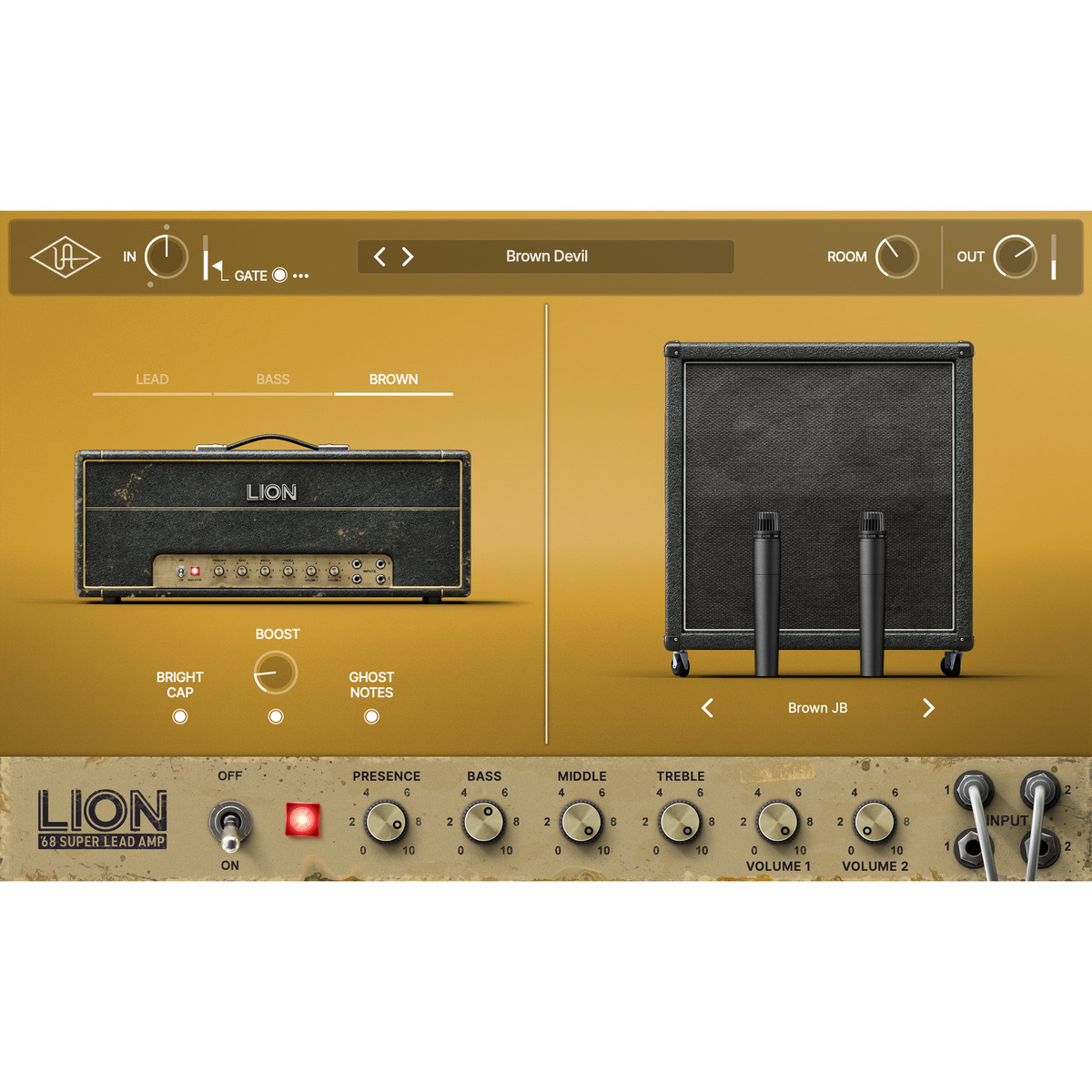 UAD Lion '68 Super Lead Amp