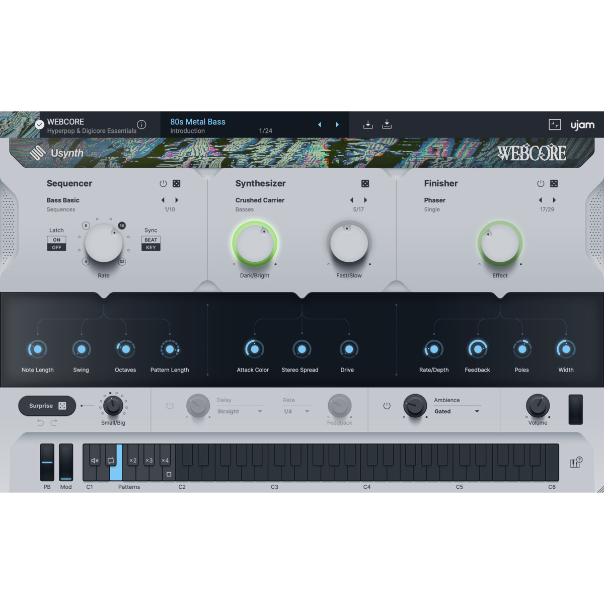 Usynth WEBCORE ロイヤリティ