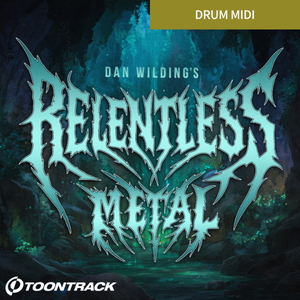 DRUM MIDI - Relentless Metal