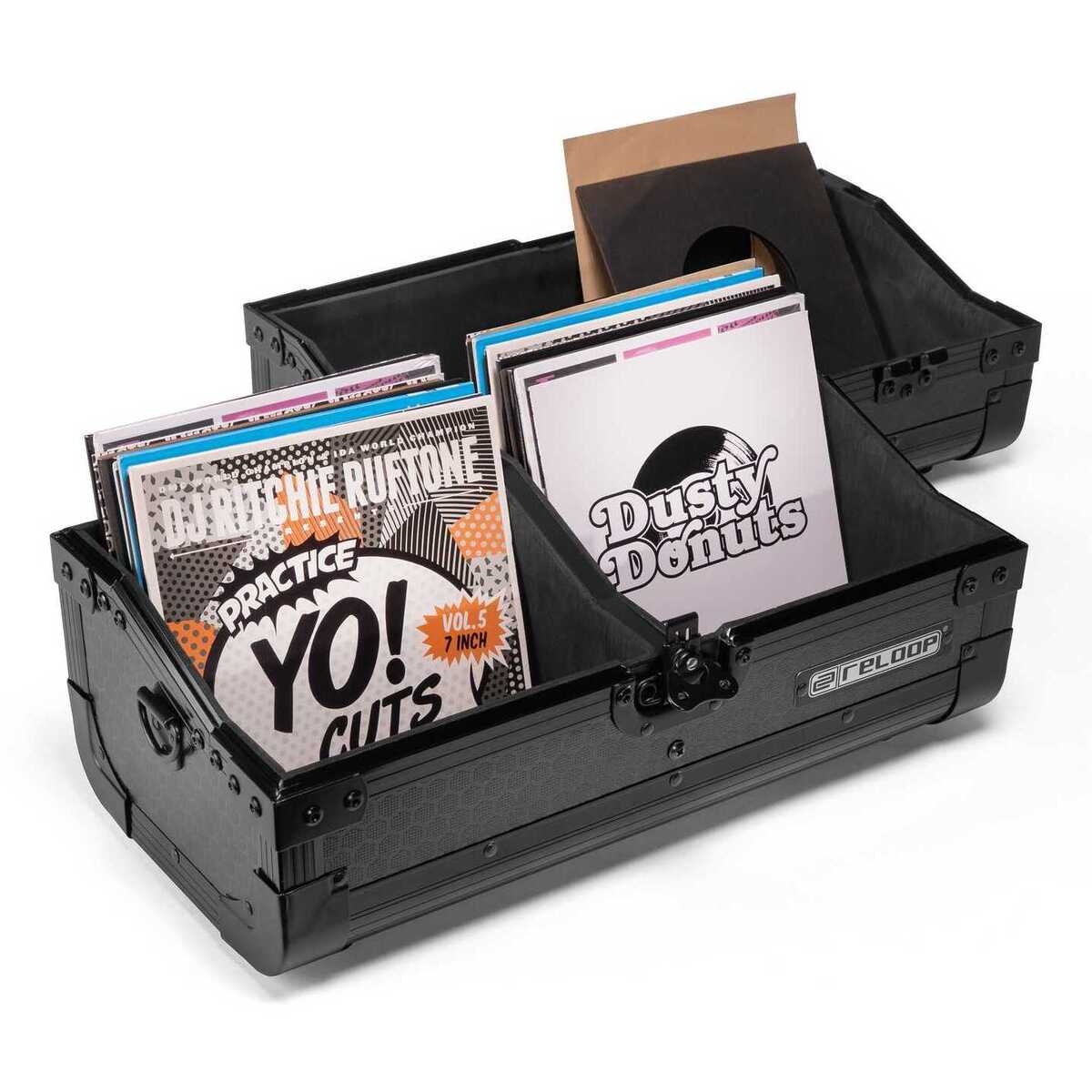 7" Record Case 150 Black