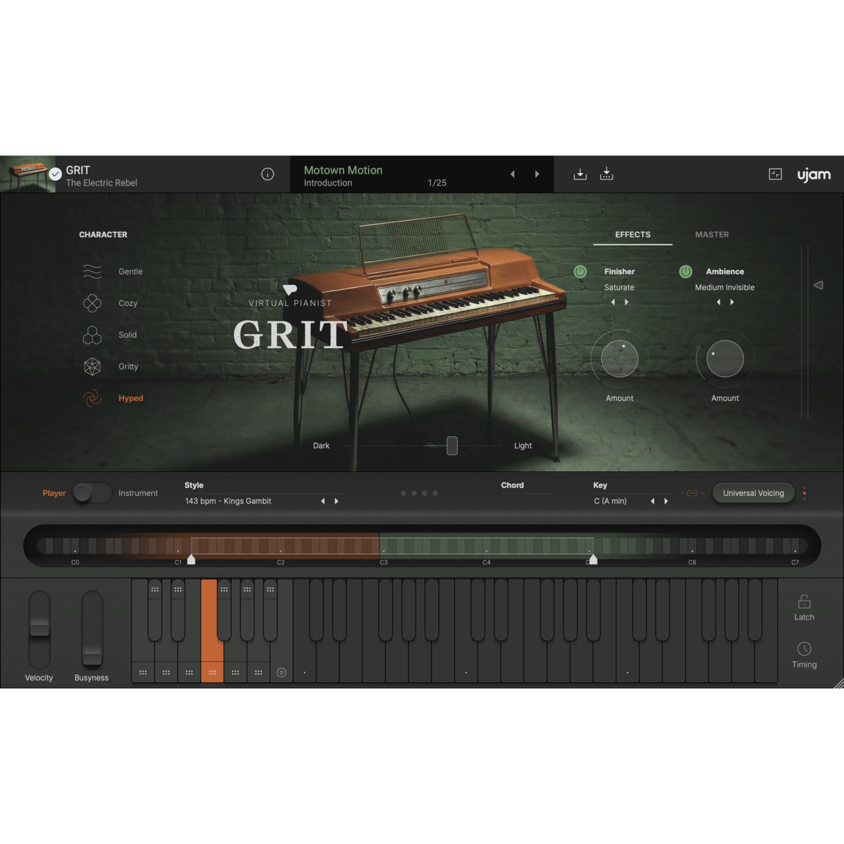 Virtual Pianist GRIT