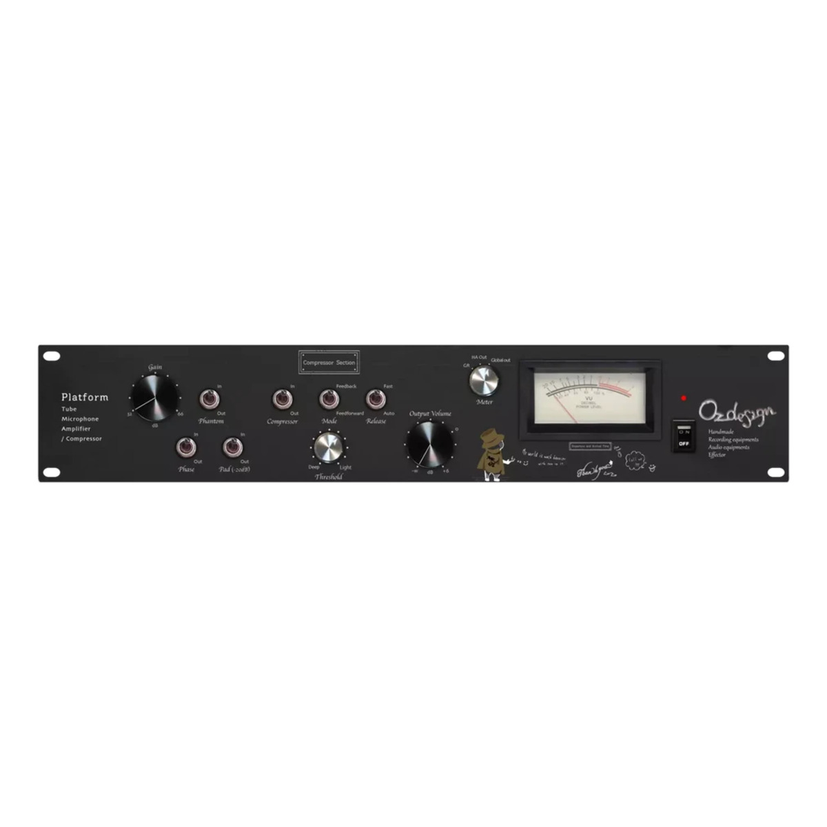 Tube Microphone Amplifier optical compressor -Platform-