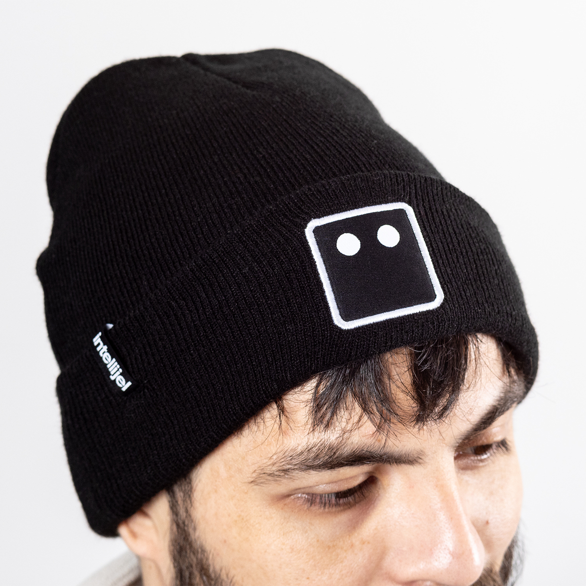 Hat - Toque /Beanie W/  ROBOT HEAD (black)
