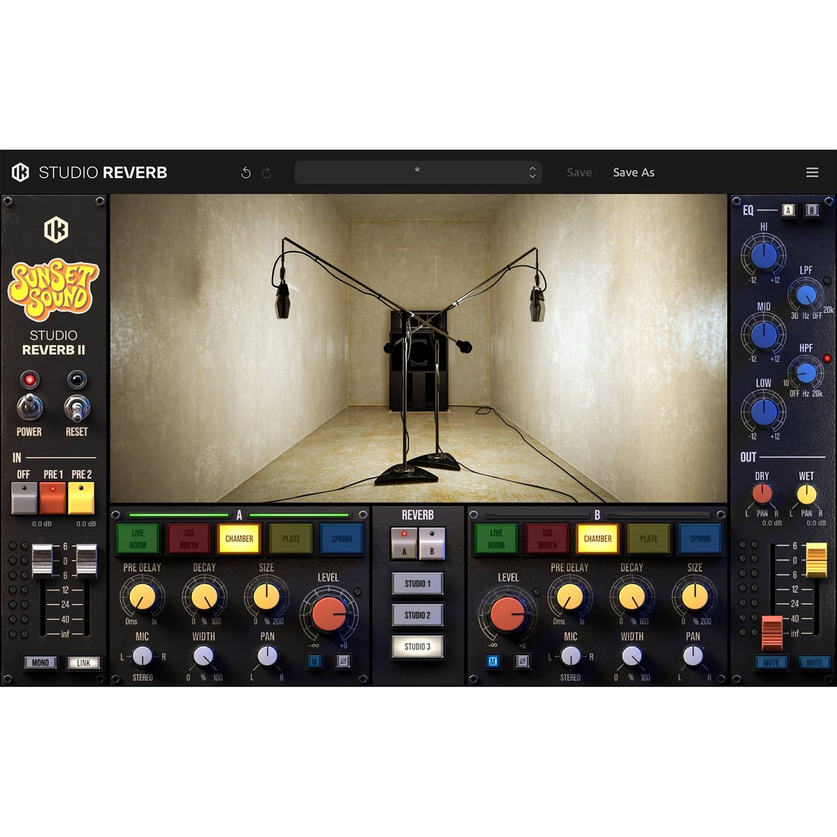 Sunset Sound Studio Reverb II