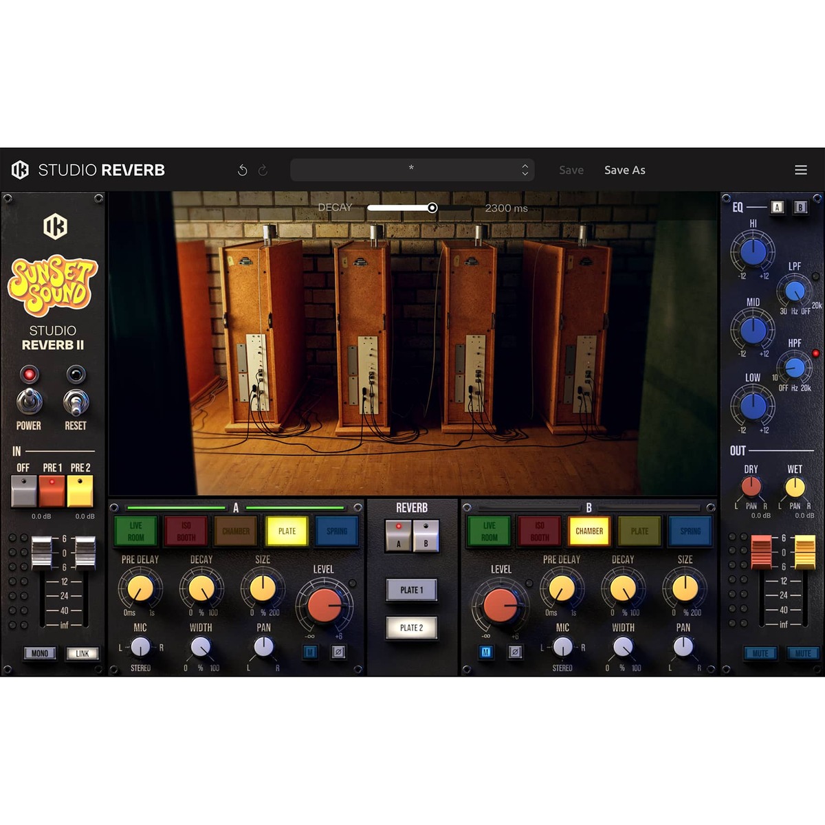 Sunset Sound Studio Reverb II