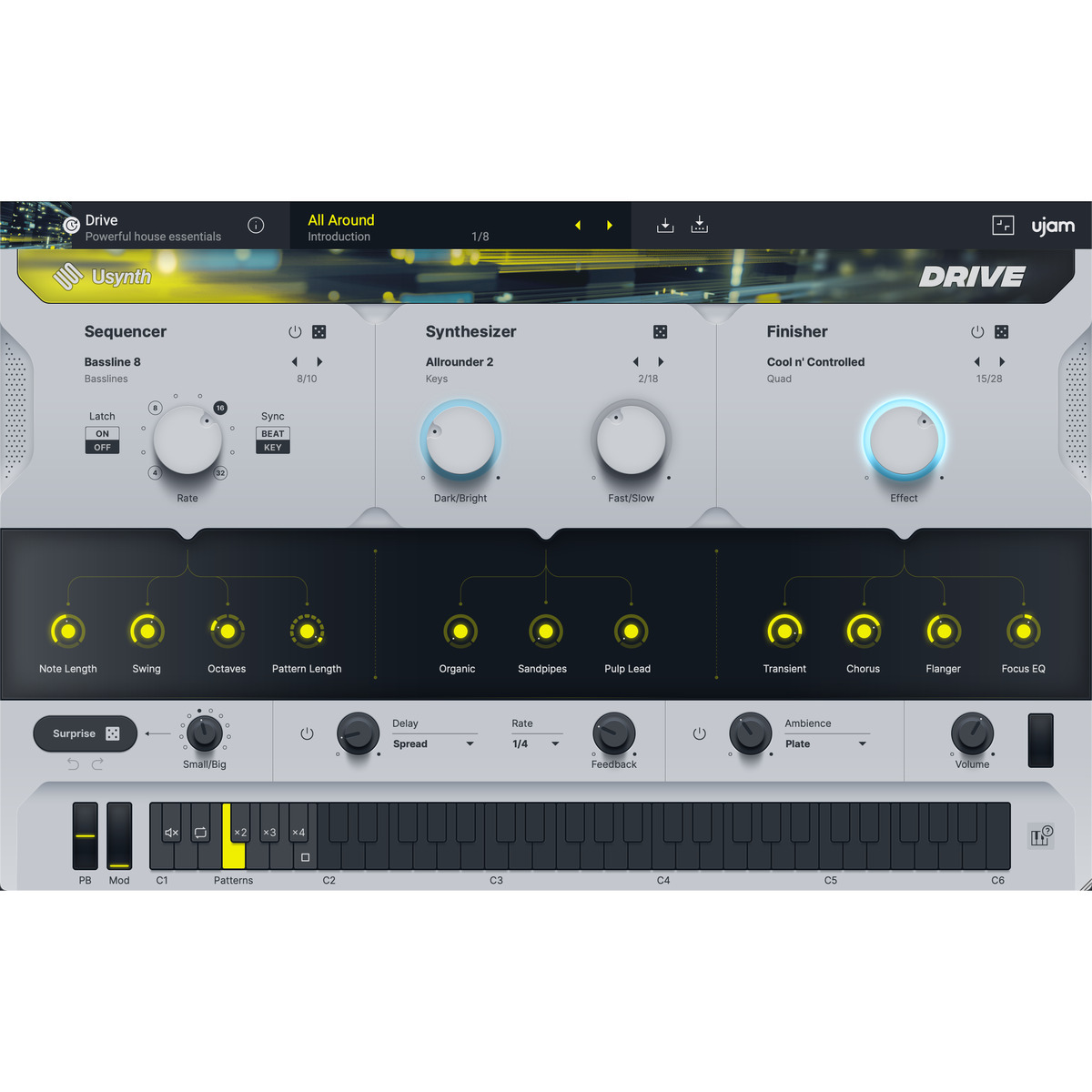 Usynth DRIVE ロイヤリティ