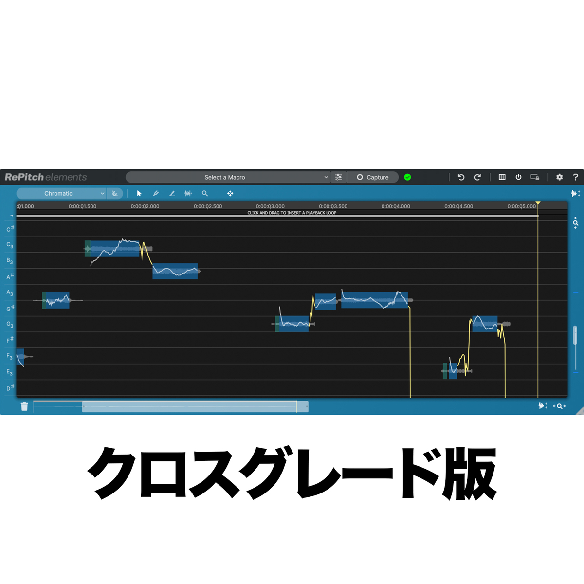 RePitch Elements クロスグレード版【対象：Synchro Artsの有償製品をお持ちの方】