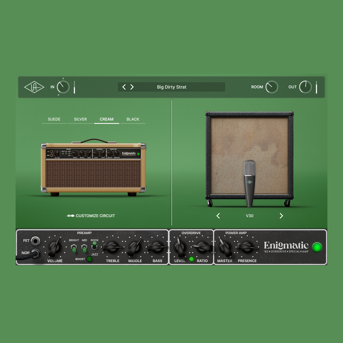 Enigmatic '82 Overdrive Special Amp