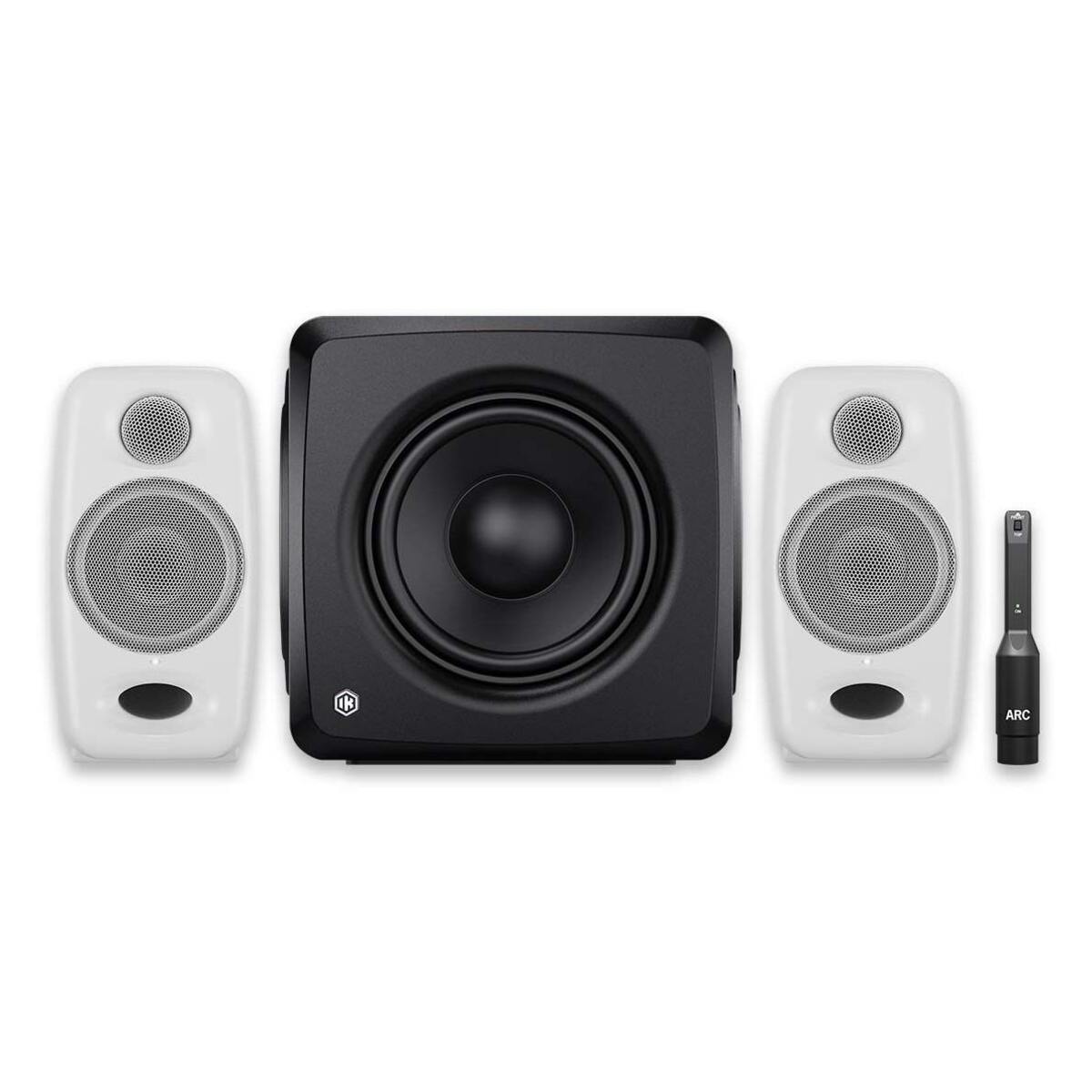 iLoud Micro Monitor PRO + iLoud Sub 2.1 Bundle - WHITE