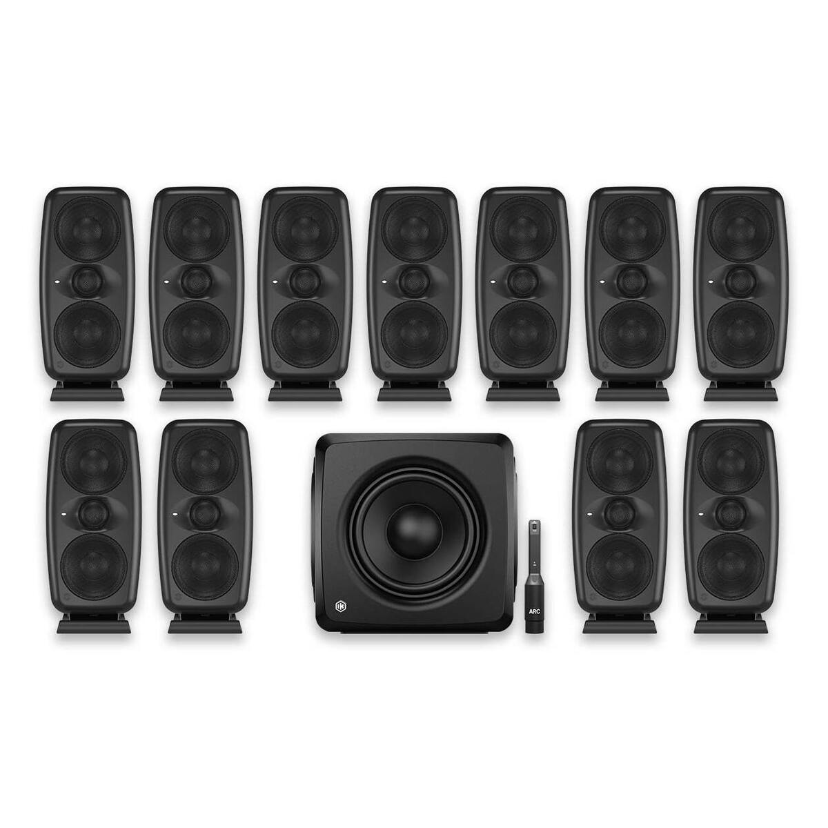 iLoud MTM MKII + iLoud Sub 7.1.4 Bundle - BLACK