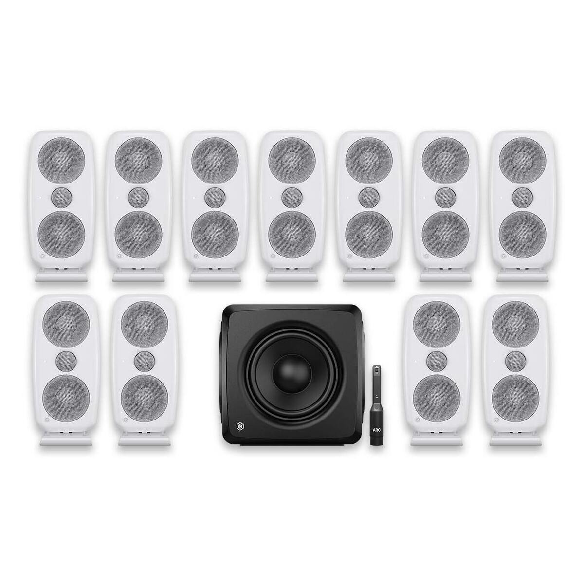 iLoud MTM MKII + iLoud Sub 7.1.4 Bundle - WHITE