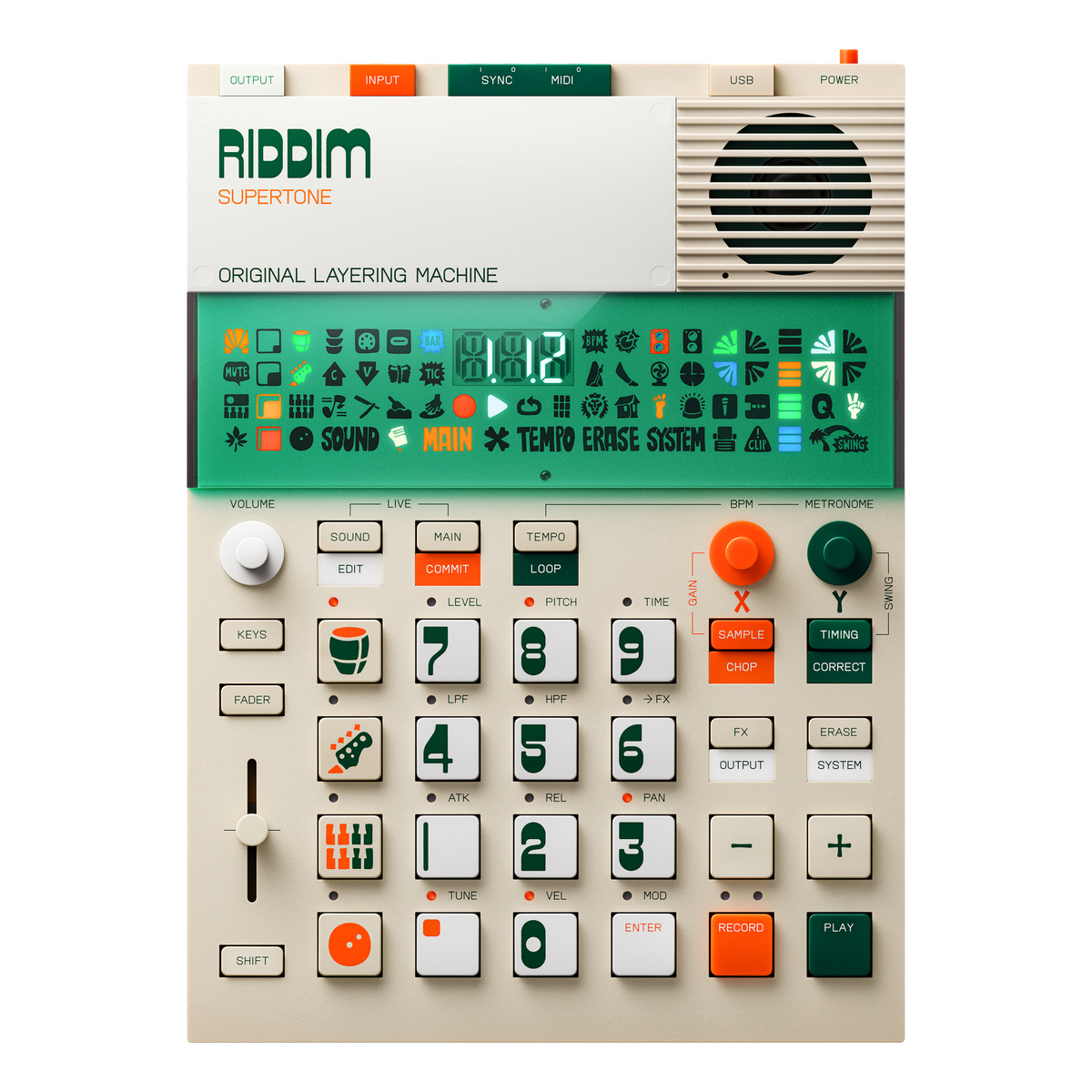 EP-40 riddim supertone 開封使用B級品