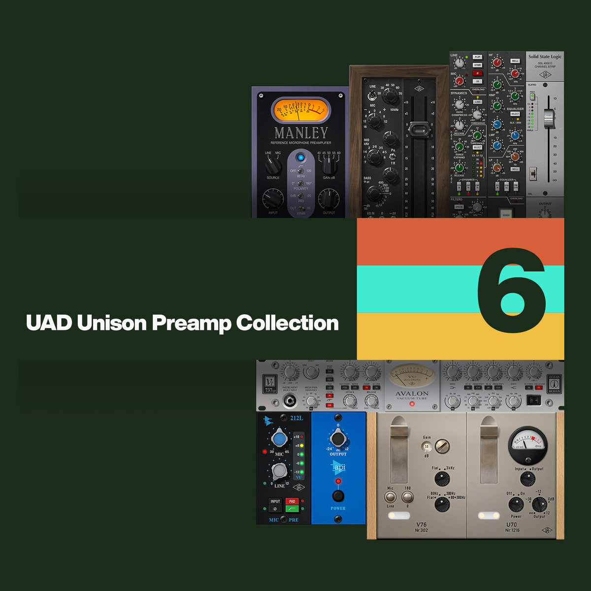 UAD Unison Preamp Collection 【単品購入不可】