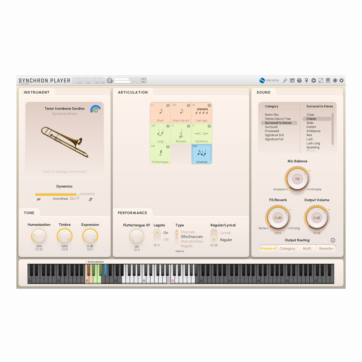 Synchron Tenor Trombone (muted) 