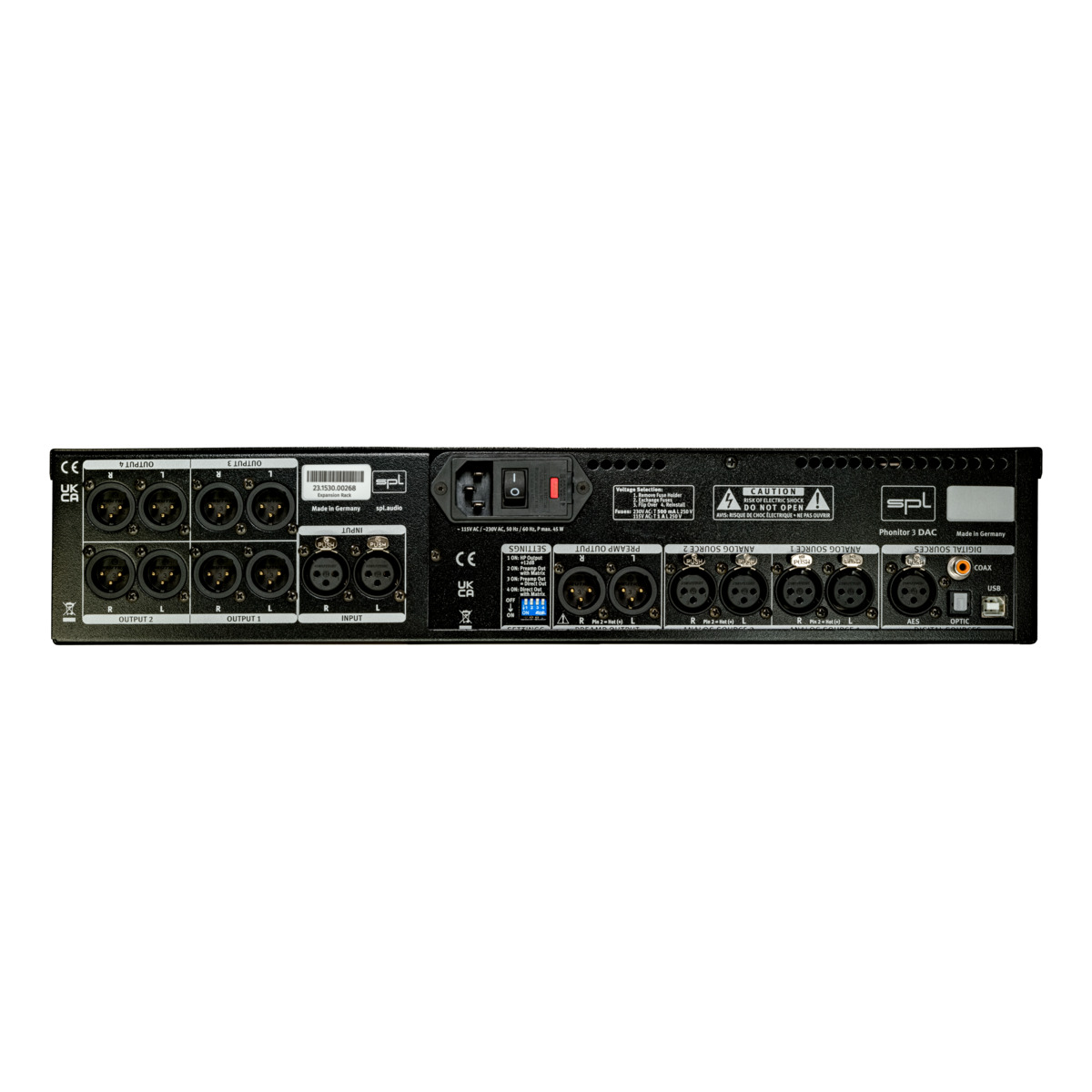 Phonitor 3 DAC + Expansion Rack