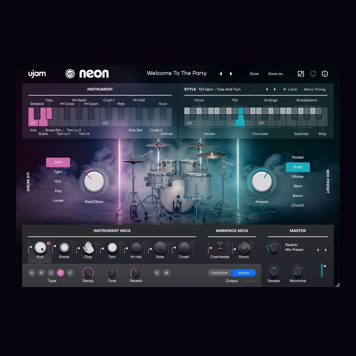 Virtual Drummer NEON
