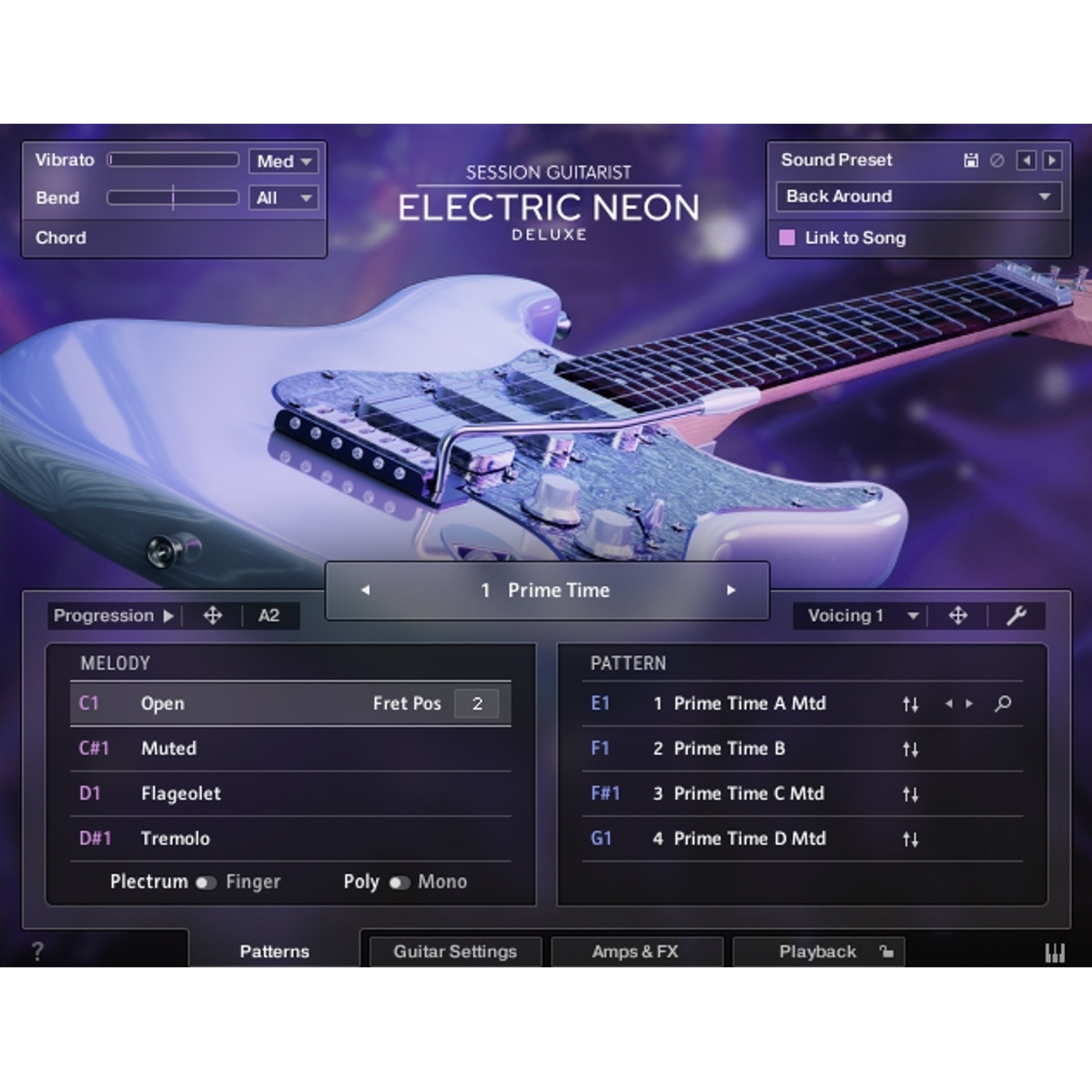 Session Guitarist - Electric Neon Deluxe Upgrade