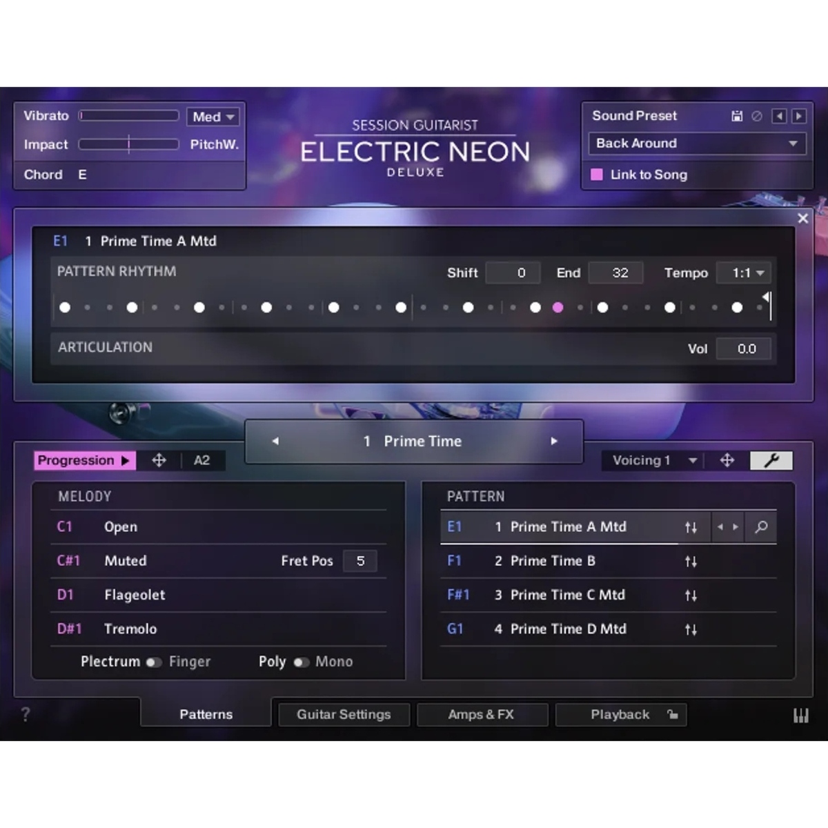 Session Guitarist - Electric Neon Deluxe Upgrade