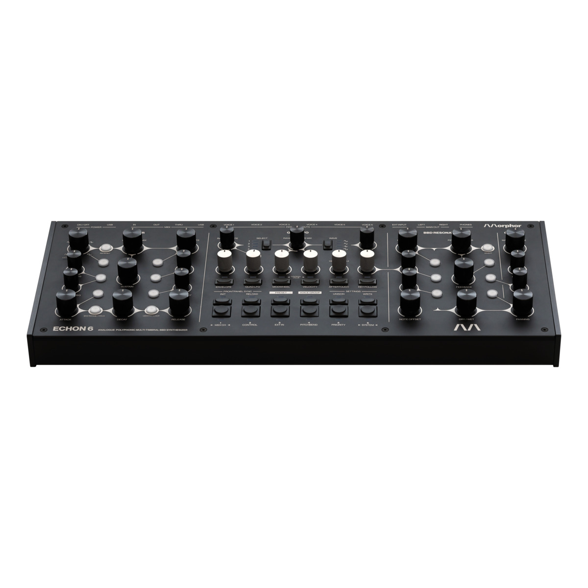 ECHON 6 Analogue Polyphonic Multi-Timbral BBD Synthesizer