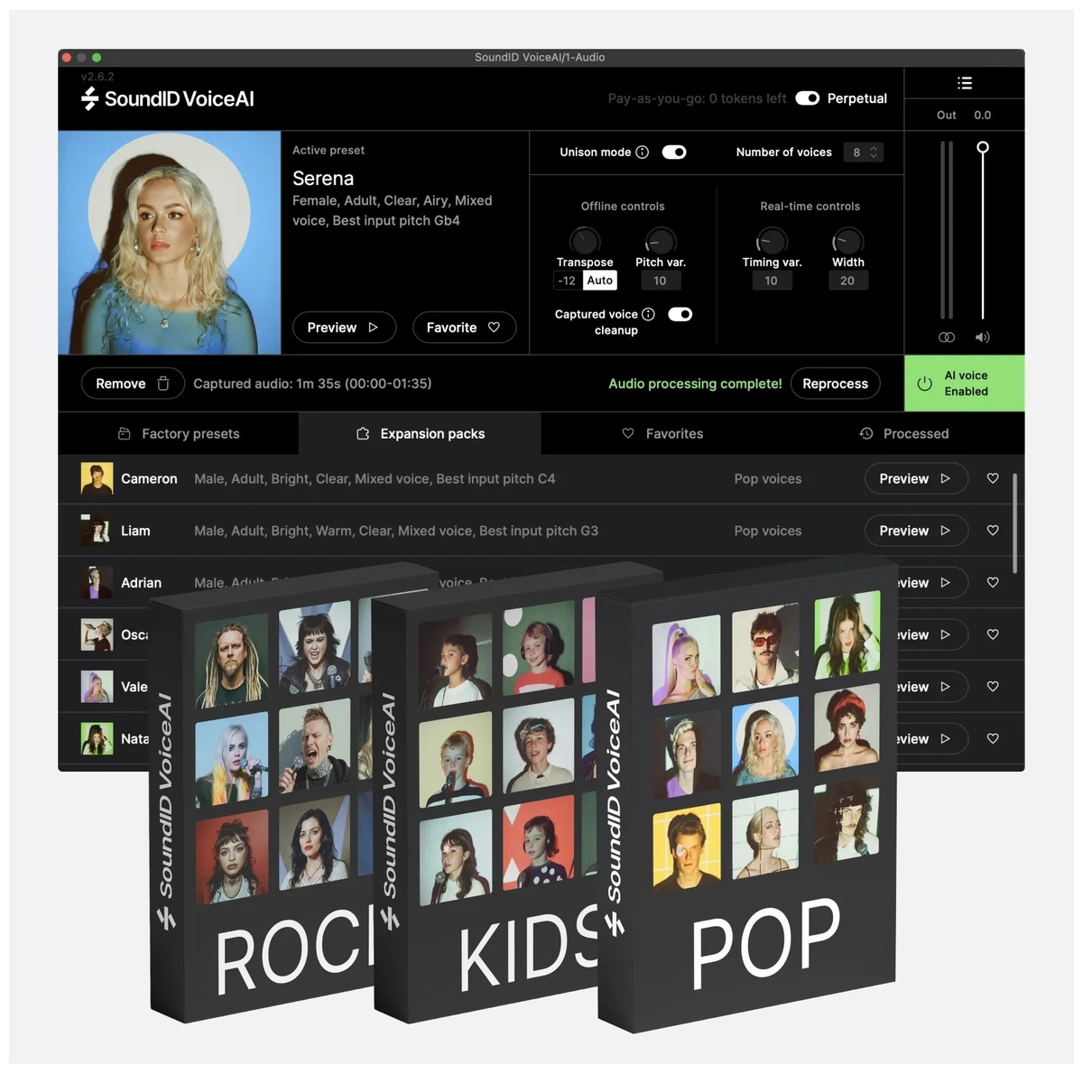 SoundID VoiceAI Perpetual License & Expansion Pack Bundle