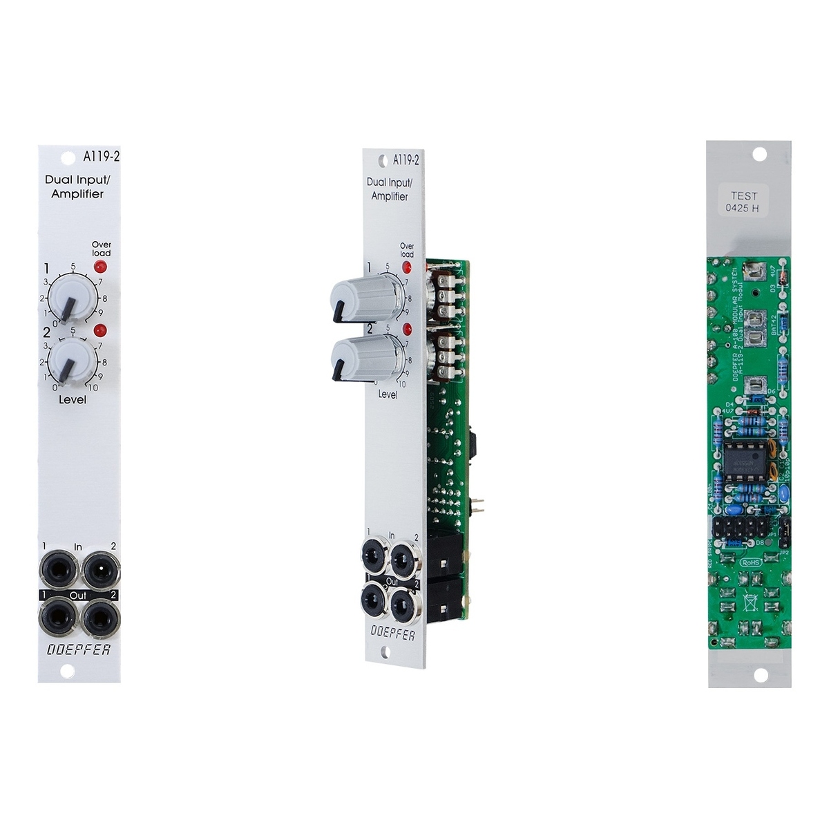 A-119-2 Dual Input / Amplifier