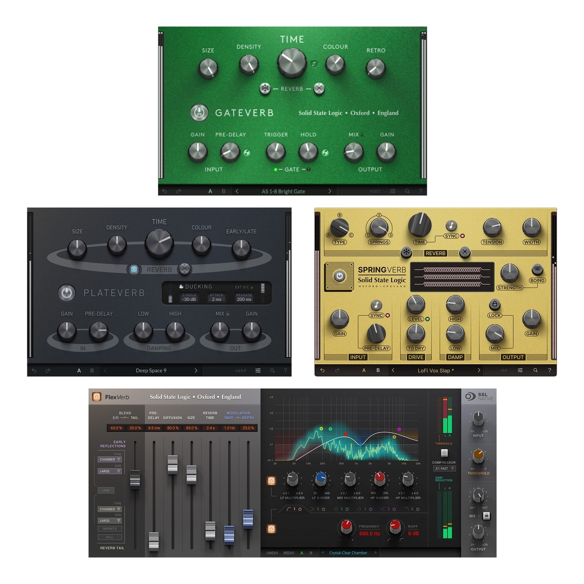 SSL Reverb Collection