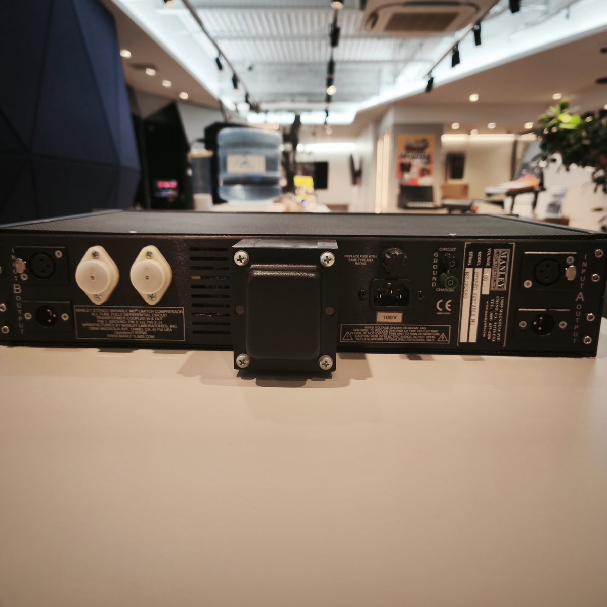 Stereo Variable Mu Limiter Compressor