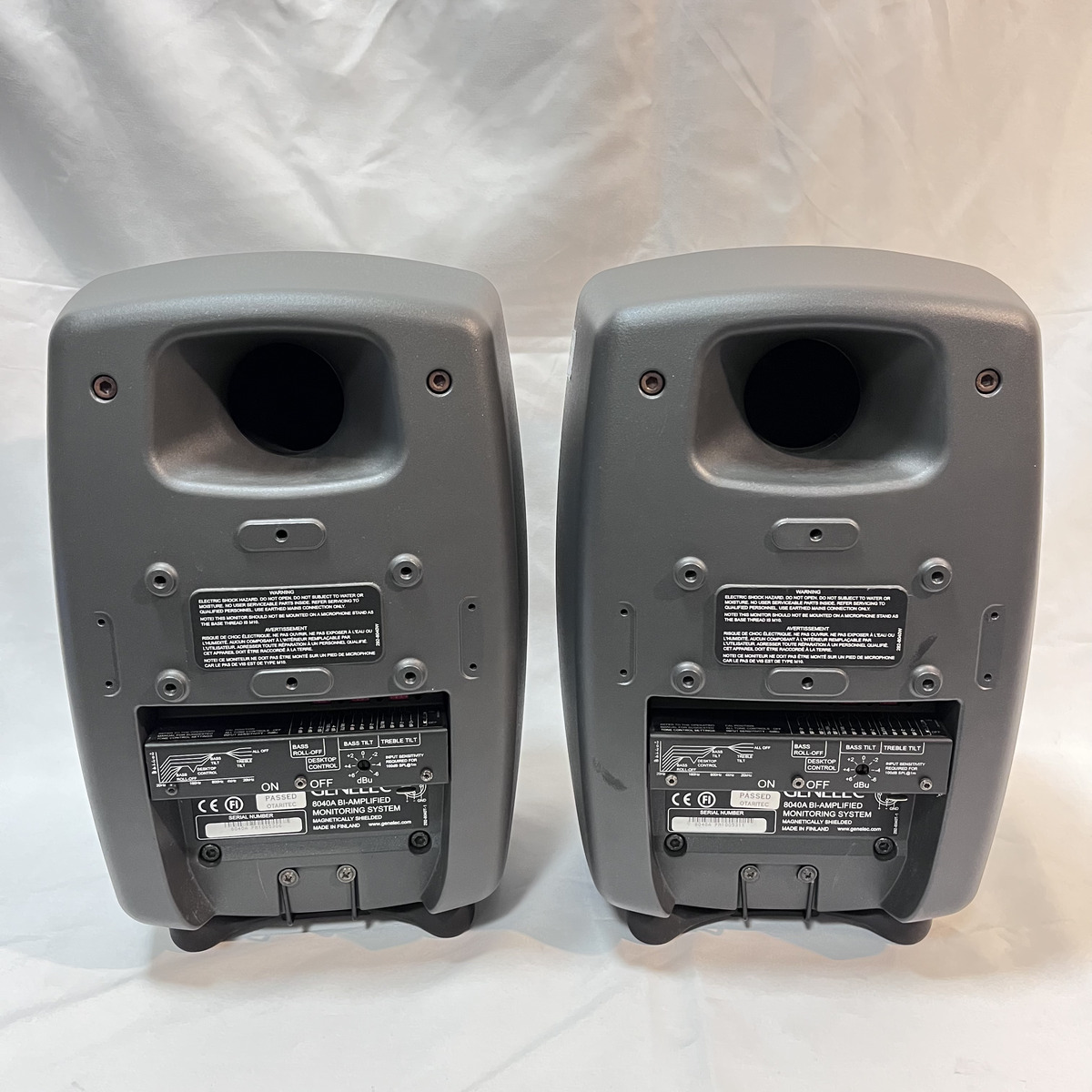 8040A マットブラック　(Pair)