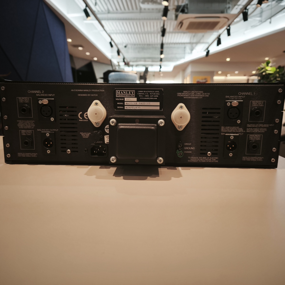 Massive Passive Stereo Tube EQ
