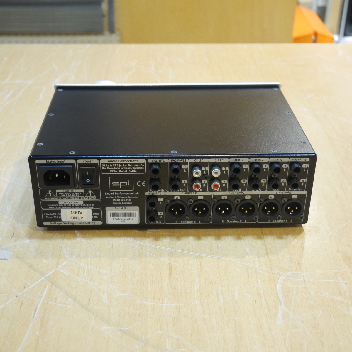 MTC Monitor & Talkback （ model 2381 ）