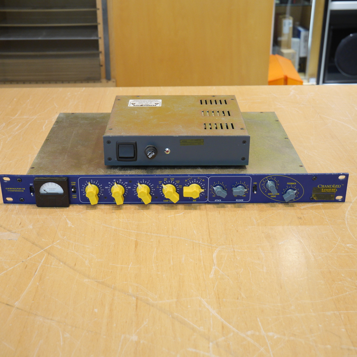 GERMANIUM COMPRESSOR + PSU-1 店頭展示機