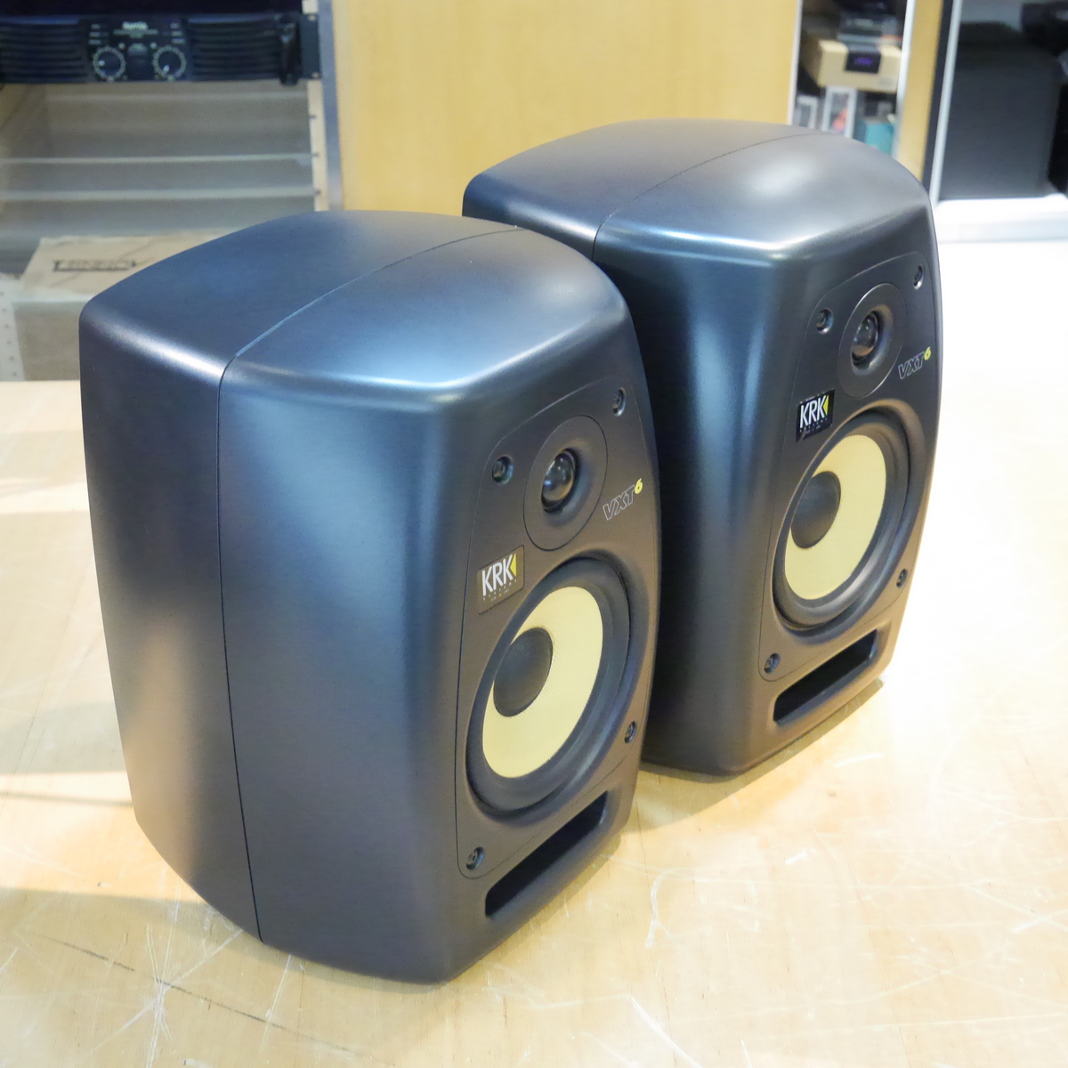 KRK アクティブ スタジオモニター モニタースピーカー VXT4 ペア KRK VXT4 アクティブ スタジオ モニター スピーカー ペア 音響