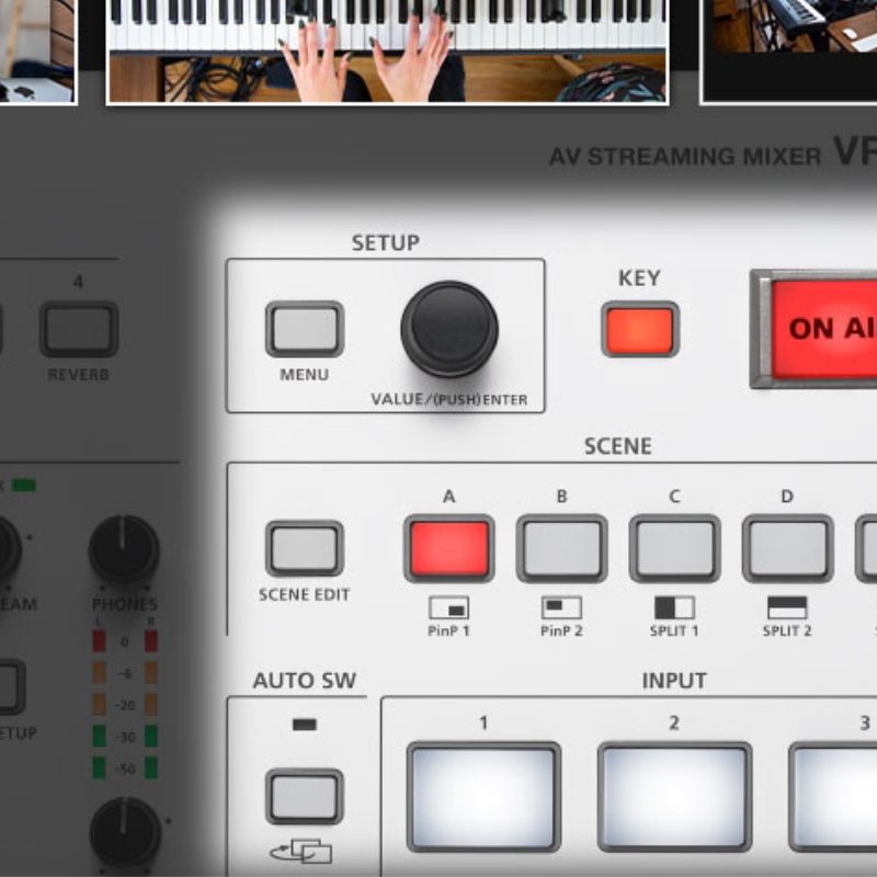 その他 Roland AV Streaming Mixer VR-1HD Roland Pro A/V - VR-1HD | AV Streaming Mixer