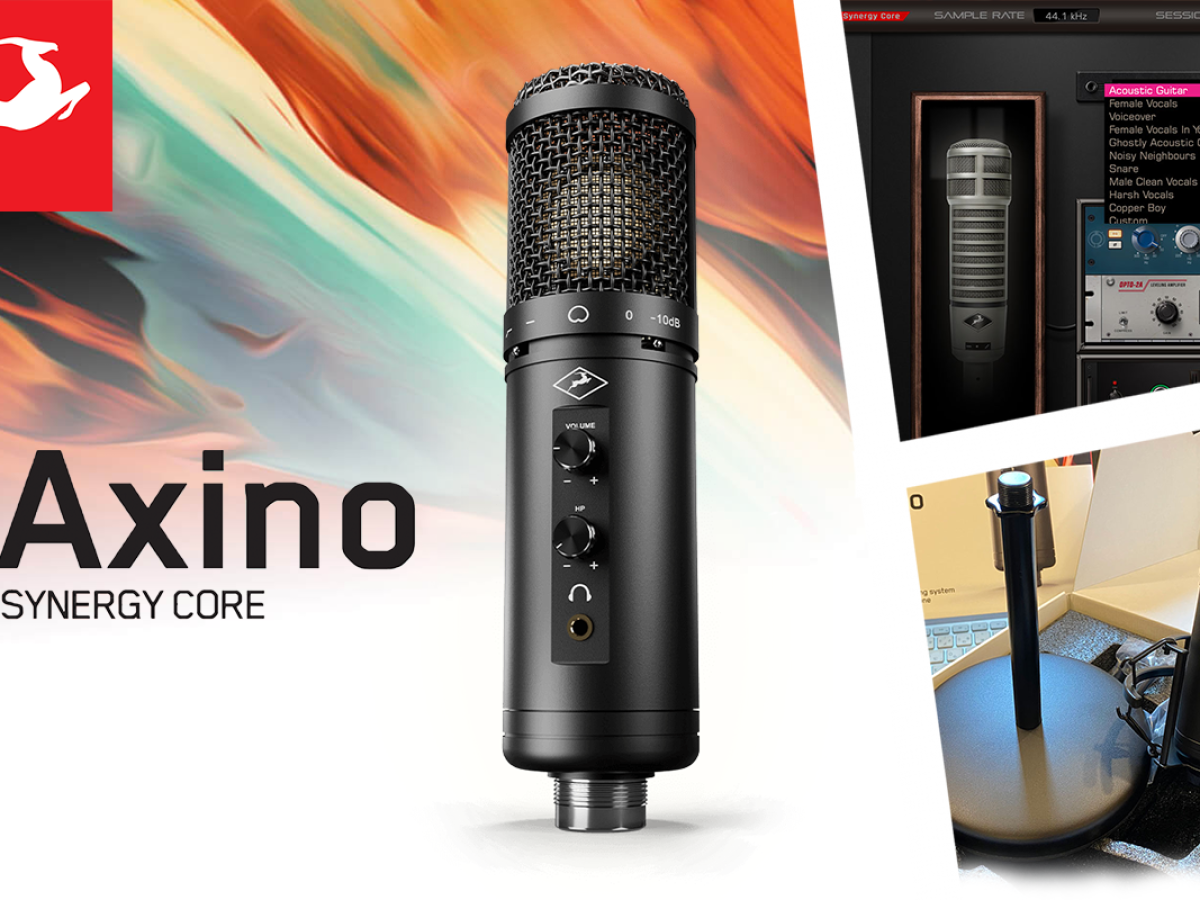 高性能なUSBマイクAntelope Audio Axino Synergy Coreレビュー