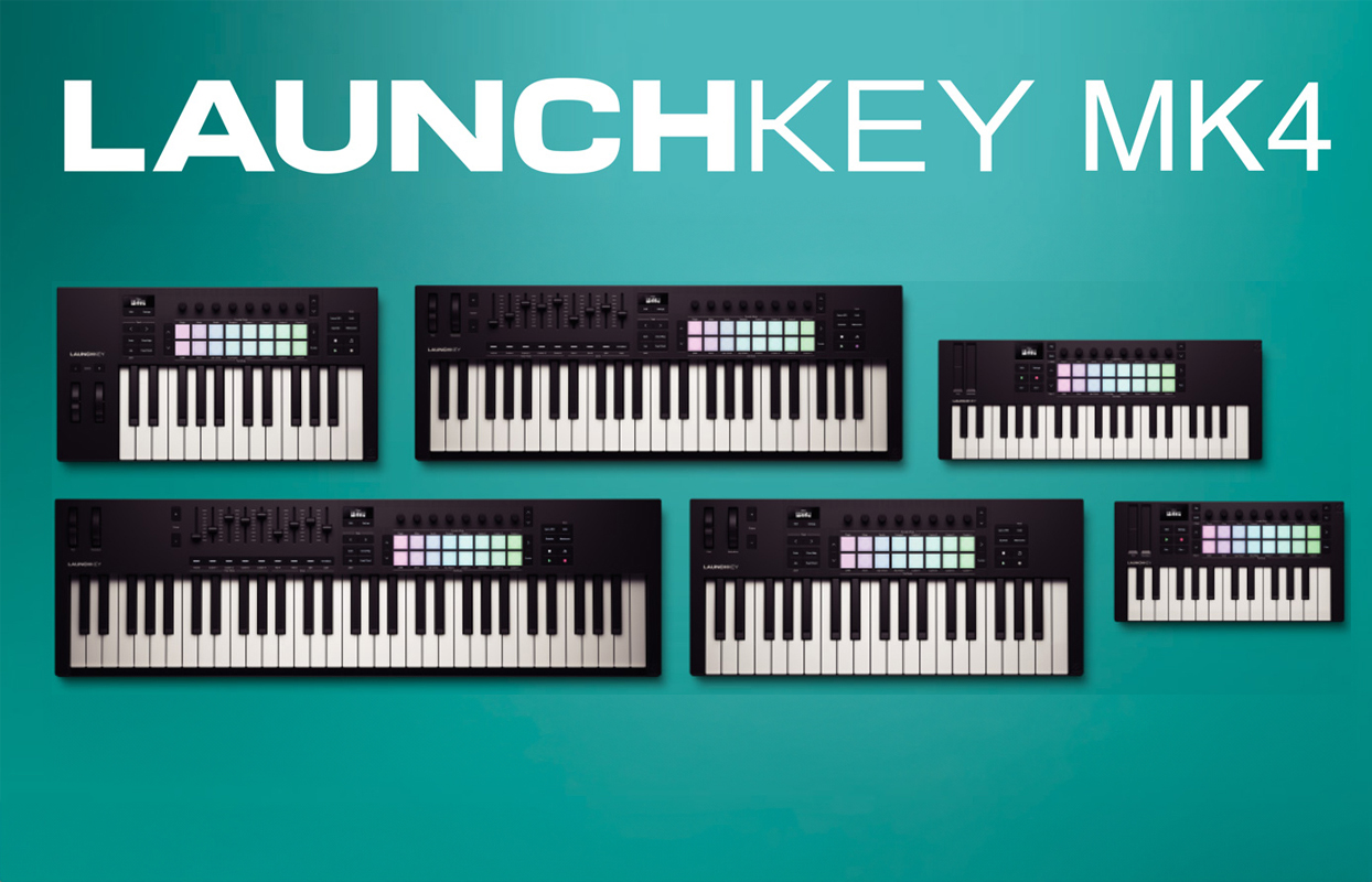 NovationからLaunchkey Mk4発売！音楽制作を加速させる全6種のMIDI 