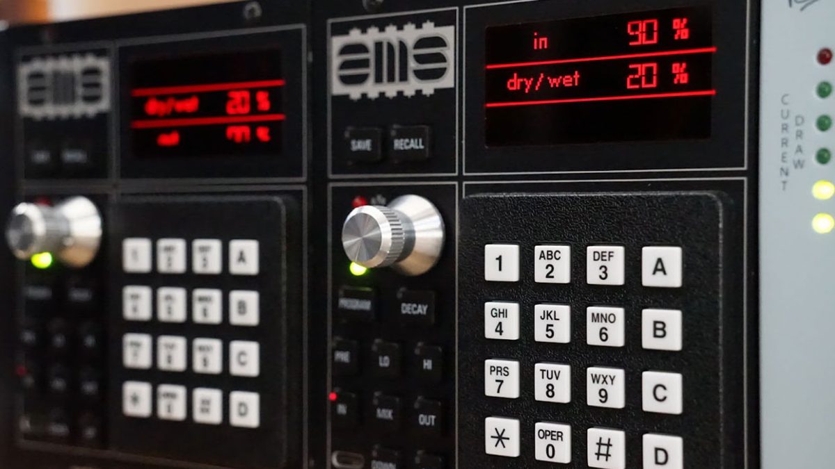 リバーブ実機レビュー500シリーズAMS NEVE RMX16！