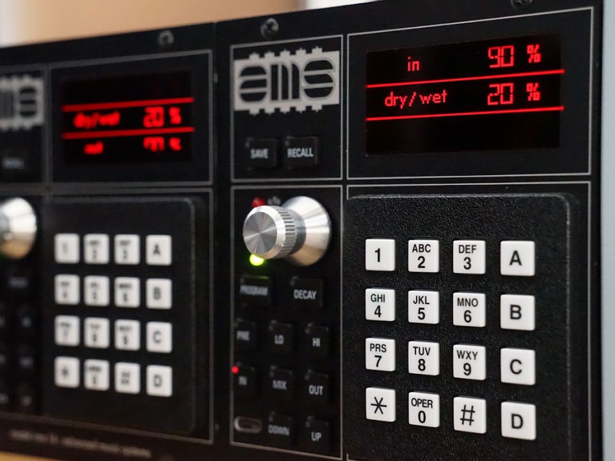 リバーブ実機レビュー500シリーズAMS NEVE RMX16！