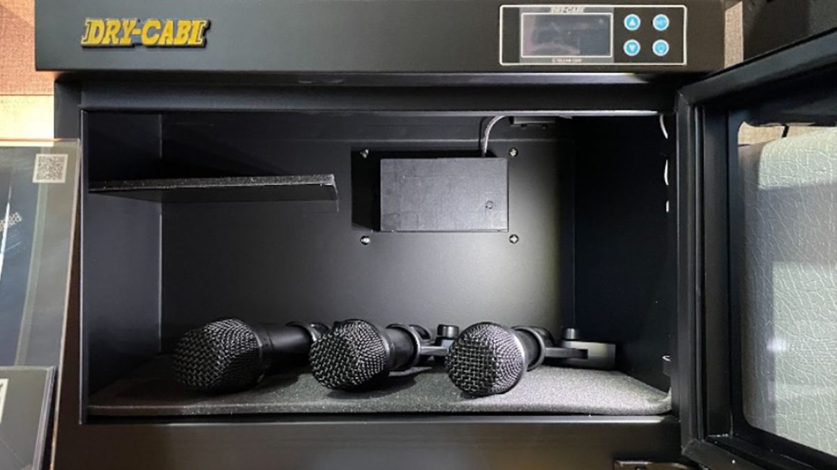 マイク・楽器の保管に使いたい防湿庫！ポイントや人気の機種をご紹介