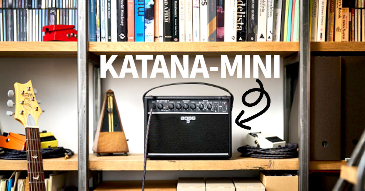BOSS KATANA-MINI /PSB-100セット BOSS KATANA-MINI &frasl;PSB-100セット（カタナ ミニ ギターアンプ ボス