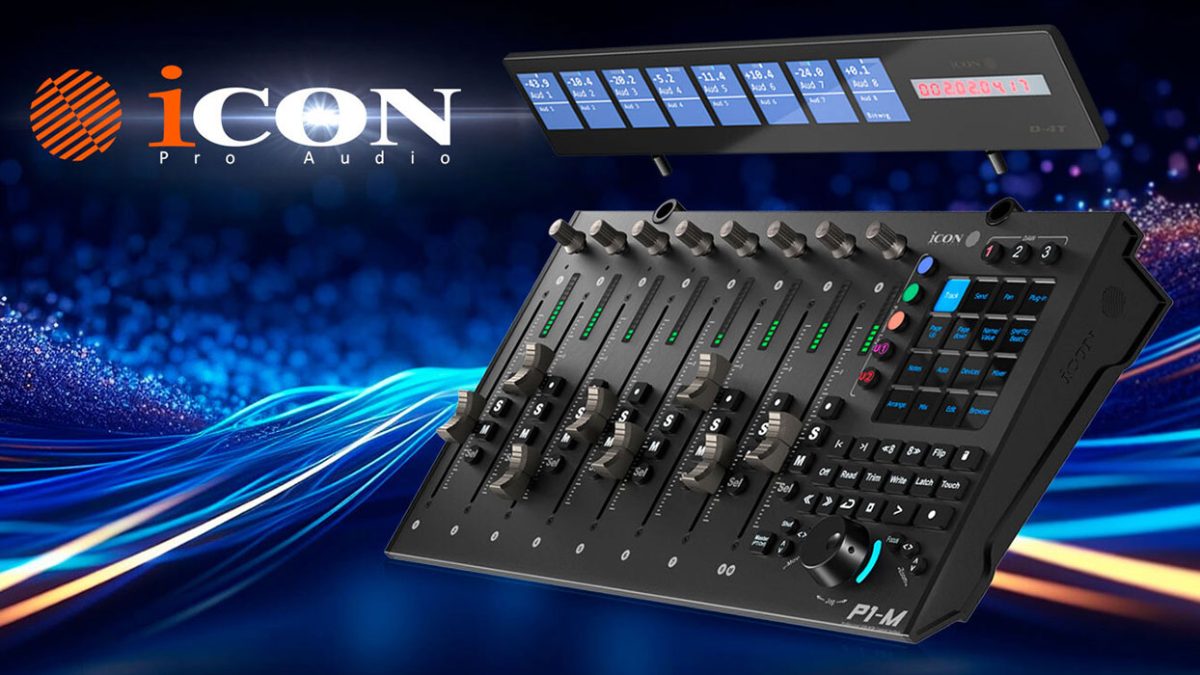 iCON Pro Audio P1-M & D4T フェーダーコントローラー P1-M - Icon Pro Audio